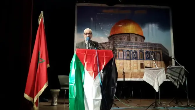 رئيس “التوحيد والإصلاح”: من لا يقف مع فلسطين يجب أن يراجع مغربيته