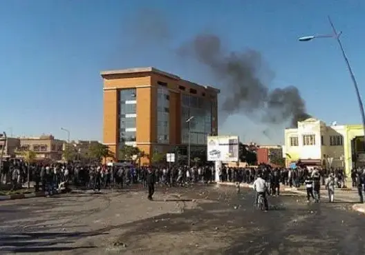 مواجهات دامية بجامعة وجدة وإصابة طلبة ومواطنين بينهم طفل