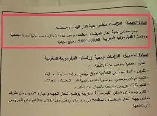 بالوثائق هكذا  سيمرر الباكوري 500 مليون سنويا لجمعية موسيقية رغم رفض لبيجيدي