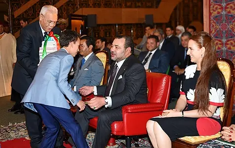 الملك يترأس بالمدرسة المولوية حفل نهاية السنة الدراسية