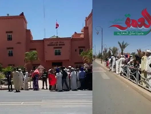 غياب الماء يدفع سكان دوار بتنيغير للاحتجاج أمام العمالة