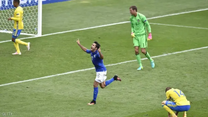 اليورو.. إيطاليا تفوز على السويد وتتأهل لدور الثمن النهائي