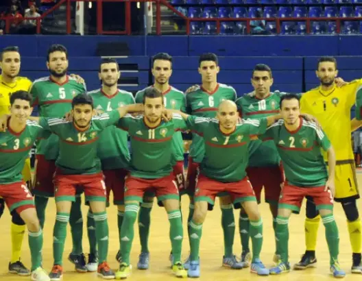 أسود كرة القدم داخل القاعة يستعدون لنهائيات كأس العالم