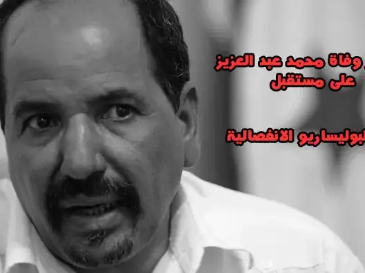 استفتاء “العمق” .. وفاة عبد العزيز لا تأثير لها على مستقبل “البوليساريو”