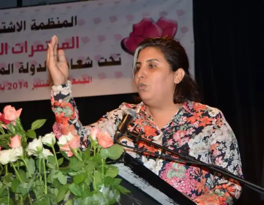 لشكر يقرع رحاب ويعتبر تدوينتها ضد بن كيران عار وغير مسؤولة