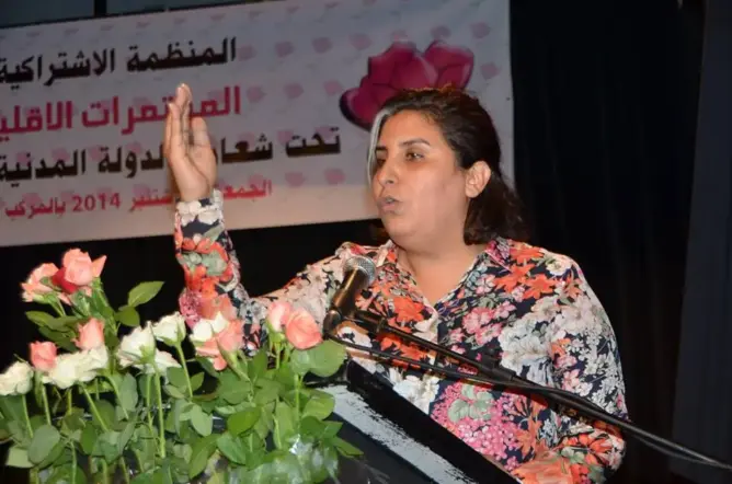 لشكر يقرع رحاب ويعتبر تدوينتها ضد بن كيران عار وغير مسؤولة