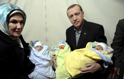 أردوغان: المرأة التركية يجب أن تنجب 3 أبناء على الأقل