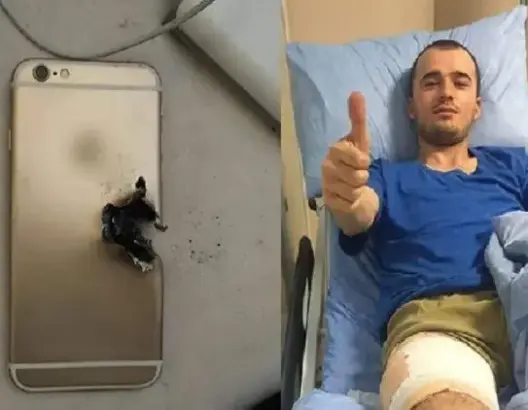 “أيفون” ينقذ جنديا تركيا من رصاصة قاتلة