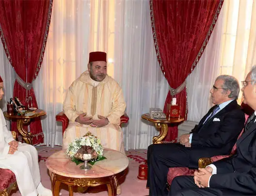 الجواهري يستعرض أمام الملك الوضعية الاقتصادية للمغرب