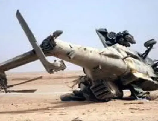 مصرع طيارين سعوديين في سقوط مروحية عسكرية