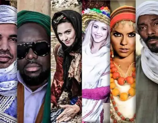 من جديد..فنانون عالميون تحولوا إلى شخصيات “مغربية” بأزياء تقليدية