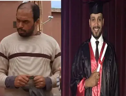 بالصور.. “الحبيب” يحصل على ماستر في الهندسة