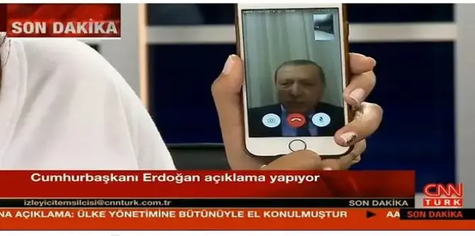 الهواتف الذكية أفشلت الانقلاب في تركيا
