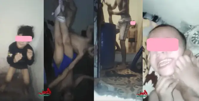 صادم.. أب يعذب أبناءه بطريقة وحشية بالعيون للانتقام من زوجته