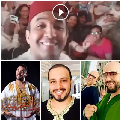 فنانون مغاربة يباركون عيد الفطر على الفيسبوك (فيديو)
