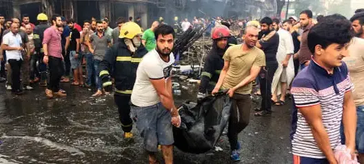 مقتل أكثر من 82 شخصا في تفجيري بغداد