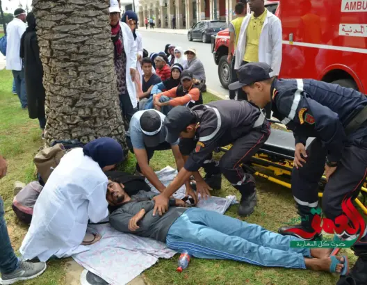 تسجيل أكثر من 15 حالة إغماء في صفوف “10 آلاف إطار”