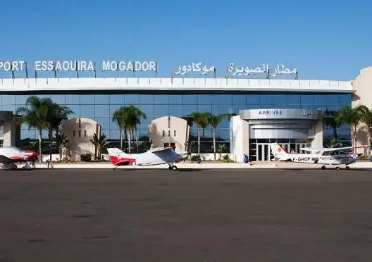 ارتفاع حركة النقل الجوي بمطار الصويرة بـ16 %