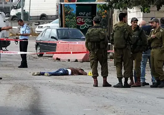 استشهاد فلسطيني برصاص الاحتلال بالخليل