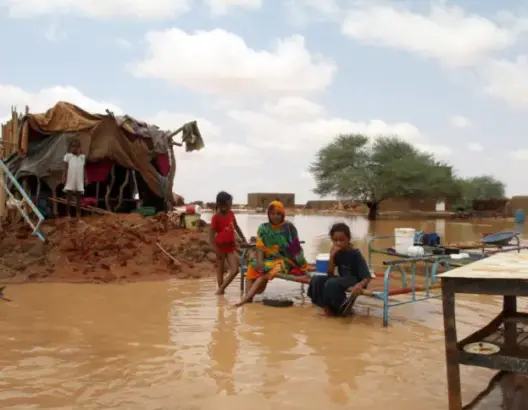 مقتل 100 شخص في فيضانات مدمرة في السودان