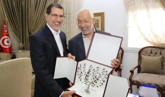 العثماني يحل بتونس ويناقش مع الغنوشي أوضاع المنطقة