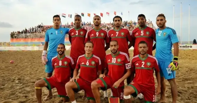 منتخب كرة القدم الشاطئية يتأهل لكأس إفريقيا