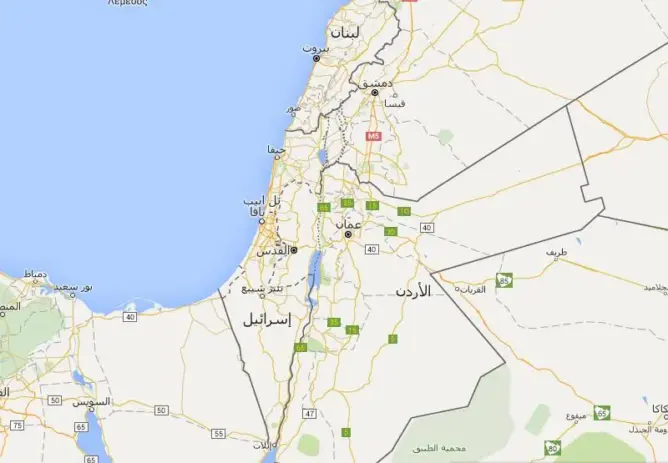 نشطاء يطالبون باستعادة “فلسطين” لخارطة “غوغل”
