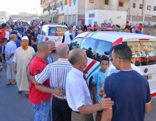 أمن البيضاء يوقف الشرطي الذي قتل زوجته بالرصاص