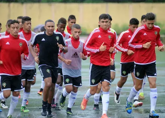 بالصور.. منتخب الفتيان يجري أول حصة تدريبية قبل مواجهة غينيا