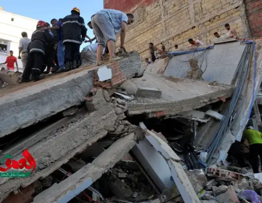 بالصور.. فاجعة انهيار عمارة البيضاء تخلف قتيلا و22 مصابا