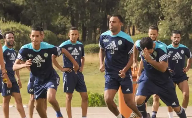 هزيمة قاسية للرجاء أمام شباب بلوزداد الجزائري