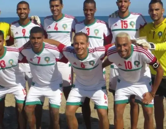 منتخب الكرة الشاطئية ينهي مبارياته الودية استعدادا للكان
