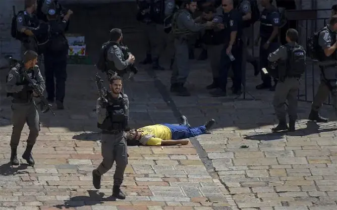 إصابة 3 فلسطينيين في مواجهات مع الاحتلال بغزة