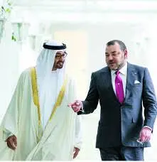 رئيس الامارات يهنئ الملك بمناسبة عيد الأضحى