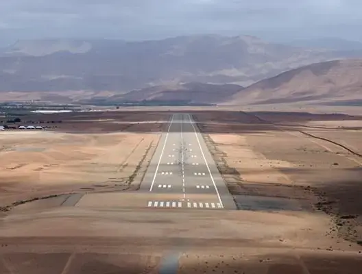 أشغال بناء المطار الجديد للرشيدية تفوق 80 بالمائة
