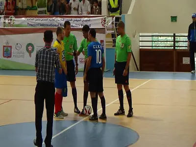 انطلاق دوري دولي لكرة القدم داخل القاعة بالقصر الكبير