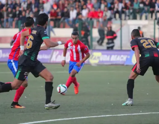 المغرب التطواني يفوز على الجيش الملكي بثلاثية ويرفع رصيده