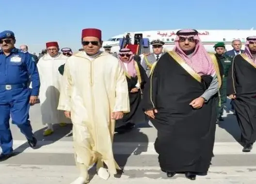 الأمير رشيد يمثل الملك في جنازة جد أمير قطر خليفة بن حمد