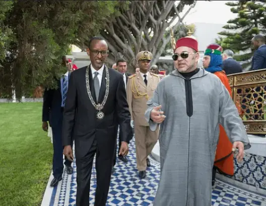 الملك يغادر رواندا ويتوجه إلى تنزانيا