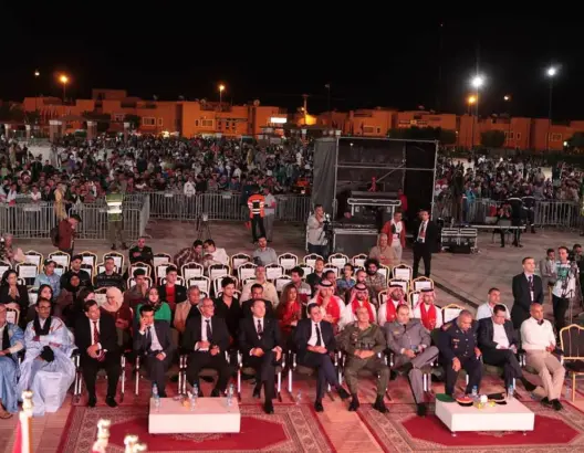 انطلاق فعاليات المهرجان العربي لموسيقى الشباب بكلميم
