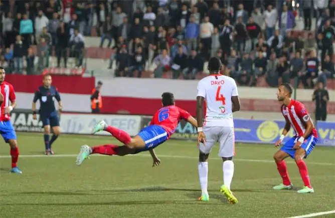 المغرب التطواني يتفوق على نهضة بركان ويرتقي للمركز الثاني