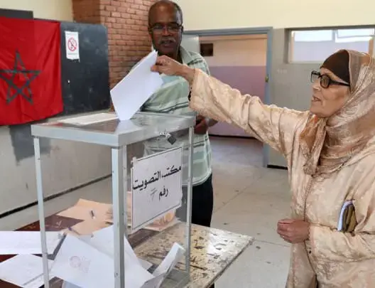 الداخلية: نسبة المشاركة وصلت %10 إلى حدود منتصف اليوم