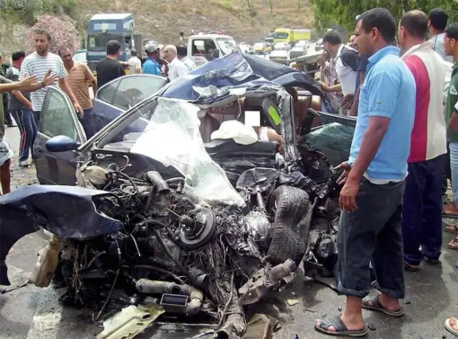 مصرع شخص وإصابة أربعة آخرين في حادثة سير قرب كلميم