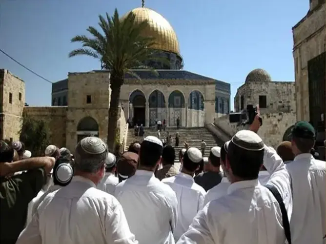 اعتقال فلسطيني من داخل المسجد الأقصى