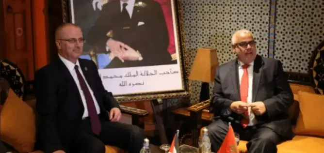 بنكيران يلتقي رئيس الوزراء الفلسطيني بمراكش