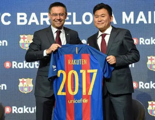 برشلونة يوقع عقد رعاية جديد مع شركة يابانية