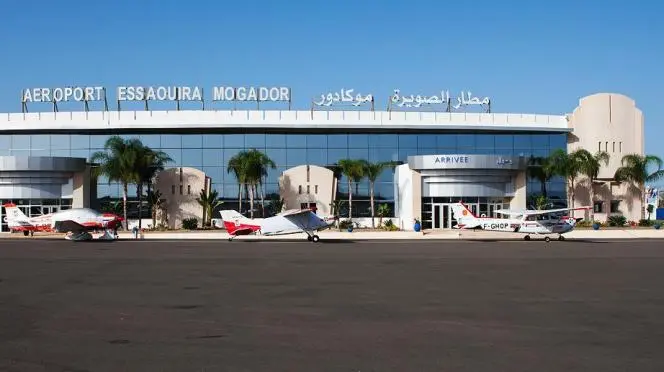 ارتفاع حركة النقل الجوي بمطار الصويرة موغادور بـ4%