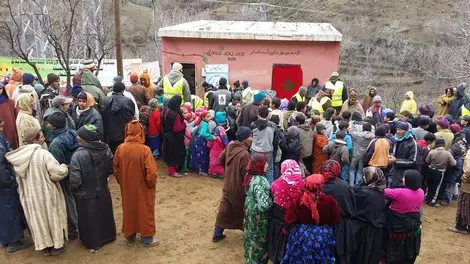 القافلة الوطنية للرياضة للجميع تحط الرحال بمدينة الحاجب