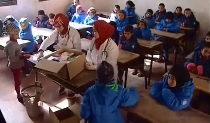 خطير .. فيروس معد يصيب تلاميذ مدرسة بتنغير
