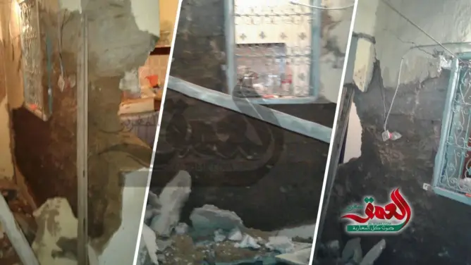 انهيارات في 10 منازل بمراكش و170 آخرا مهددا (صور)